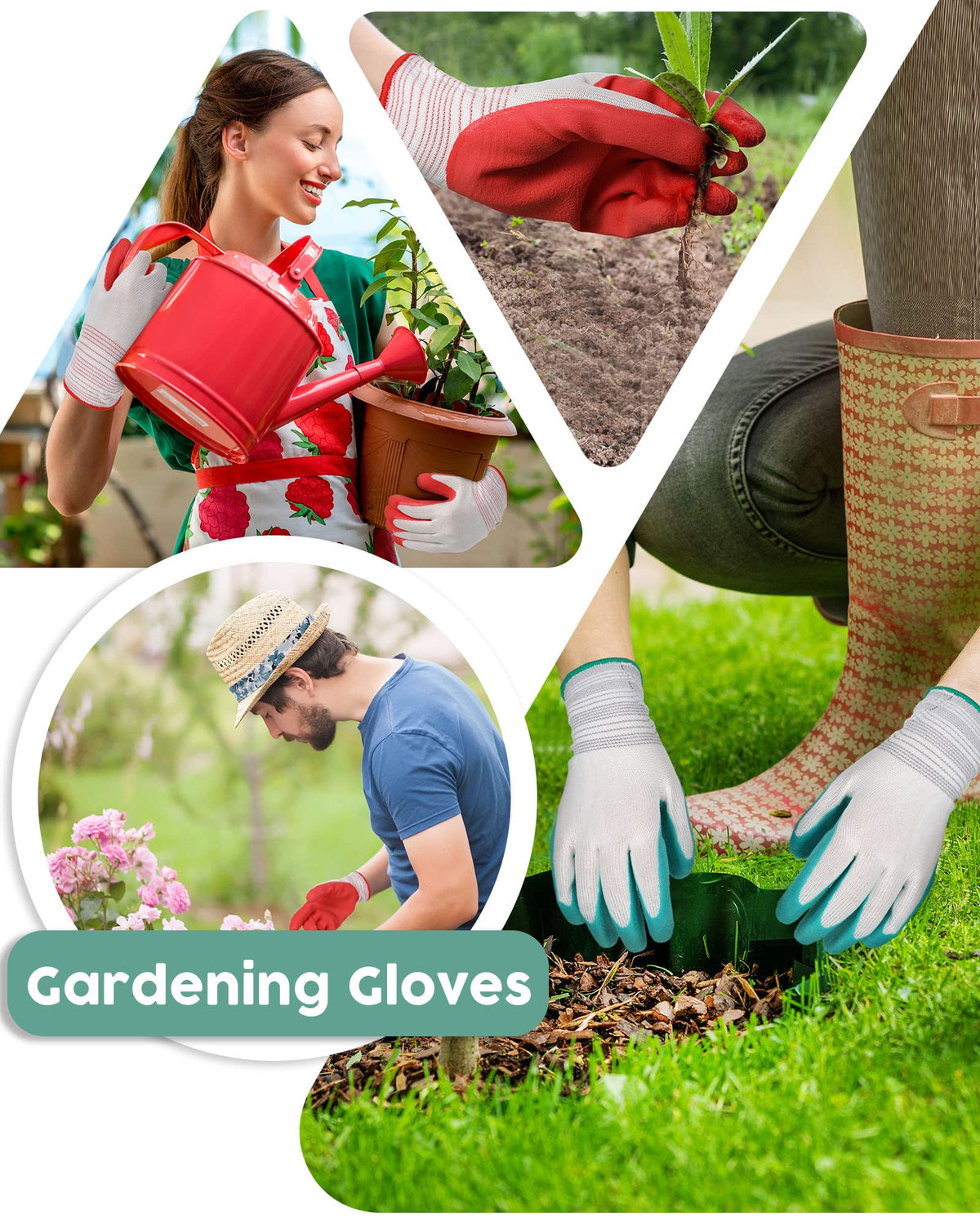 Potchen garden gloves ideal for weeding and planting tasks