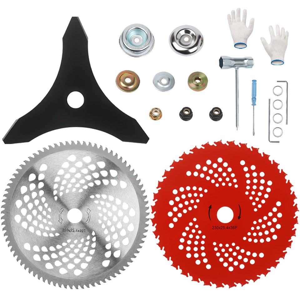 Potiarey steel trimmer head assembly for easy mounting and reliable performance.