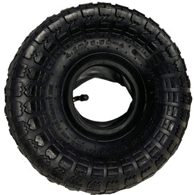 Potreba heavy-duty tread provides confident traction on gravel and grass.