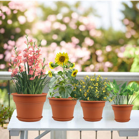 Pottiffe indoor sill planter 13-inch brightens living spaces with clean lines