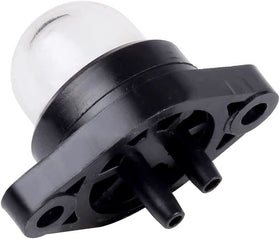 1950-series Poulan primer bulb in use for smoother priming