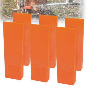 Poweka 10inch tree felling wedges for precise directional cuts.