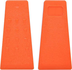 Poweka ABS plastic wedge demonstrates durable construction for safe direction control.