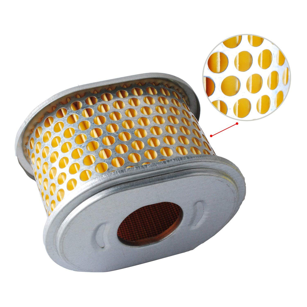 Poweka air filter packaging photo highlighting value in five-pack