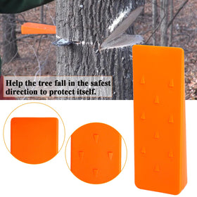 Poweka orange wedges resist chipping and protect the chainsaw on impact