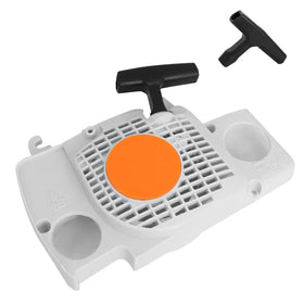 Poweka recoil pull starter for Stihl MS170/MS180, easy replacement option.