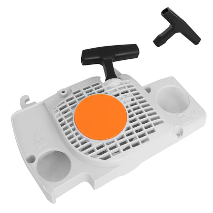 Poweka recoil pull starter for Stihl MS170/MS180, easy replacement option.