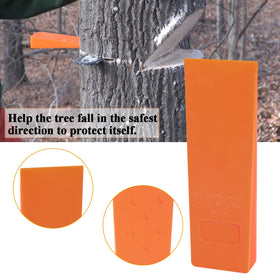 Poweka spiked wedges hold position to guide the fall safely.