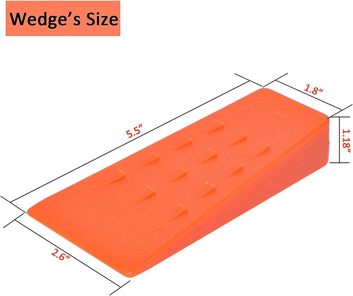 Poweka spikes close-up showing durable ABS plastic for heavy-duty use.