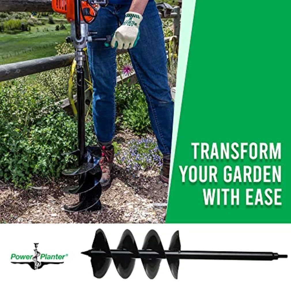 Power Planter hex drive half-inch secures drill