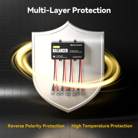 Power Queen universal compatibility image showing LiFePO4 and Lead-Acid labels.