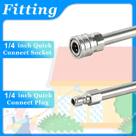 Power Town universal 1 4 inch quick connect for fast setup