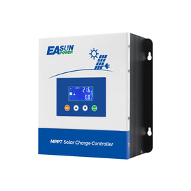 POWLAND 60A MPPT controller front view for reliable solar charging