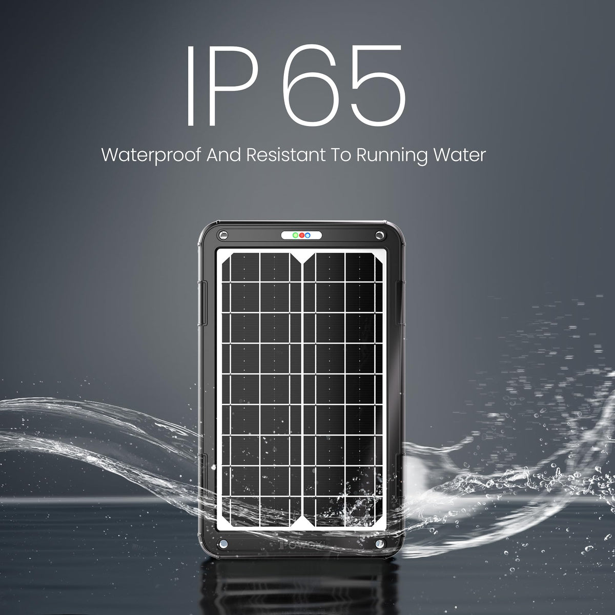 POWOXI ABS PC frame close-up showing durable protection against bending and scratches.