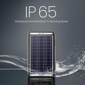PowOXI battery protection LEDs indicate charge progress