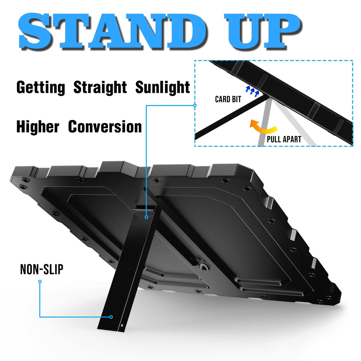 POWOXI overcharge protection guards the battery during charging
