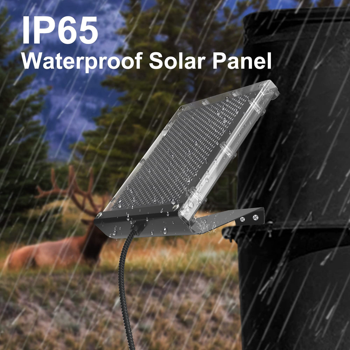 POWOXI 6V charger supports year-round battery maintenance in outdoor settings.
