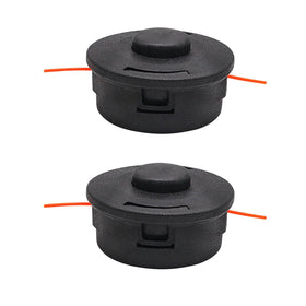 Powswopx 25-2 two-pack trimmer head; easy replacement for busy yards