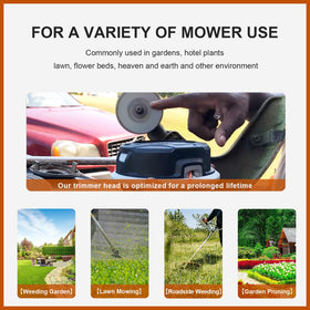 Compact design aids maneuverability around trees and fences