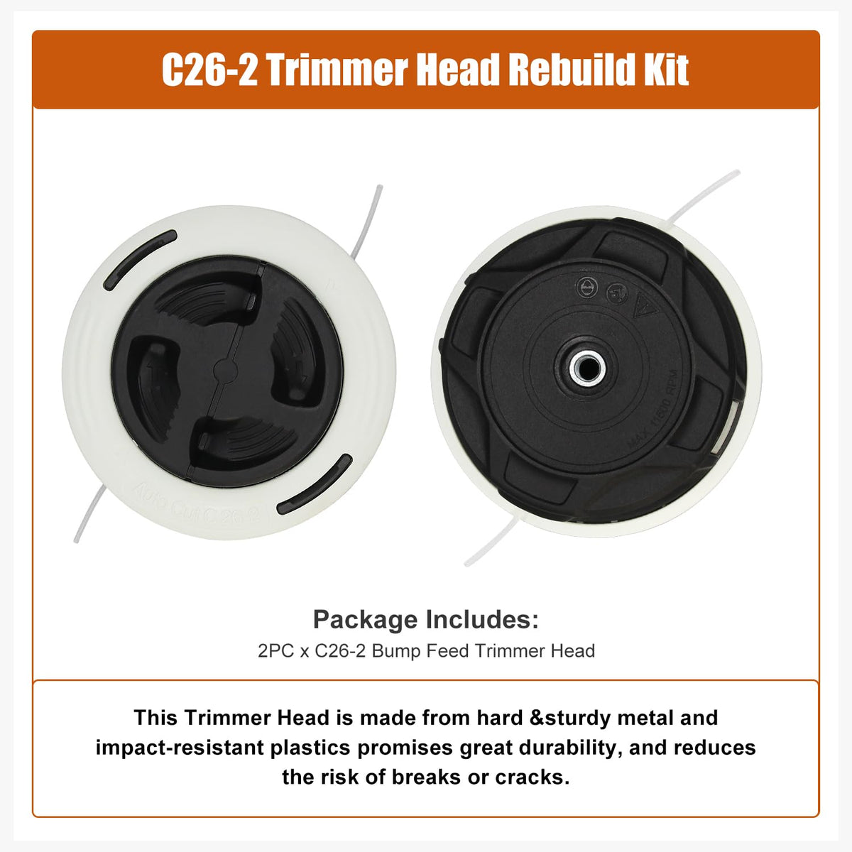 Fits Stihl FS55 to FS130 series for flexible trimming