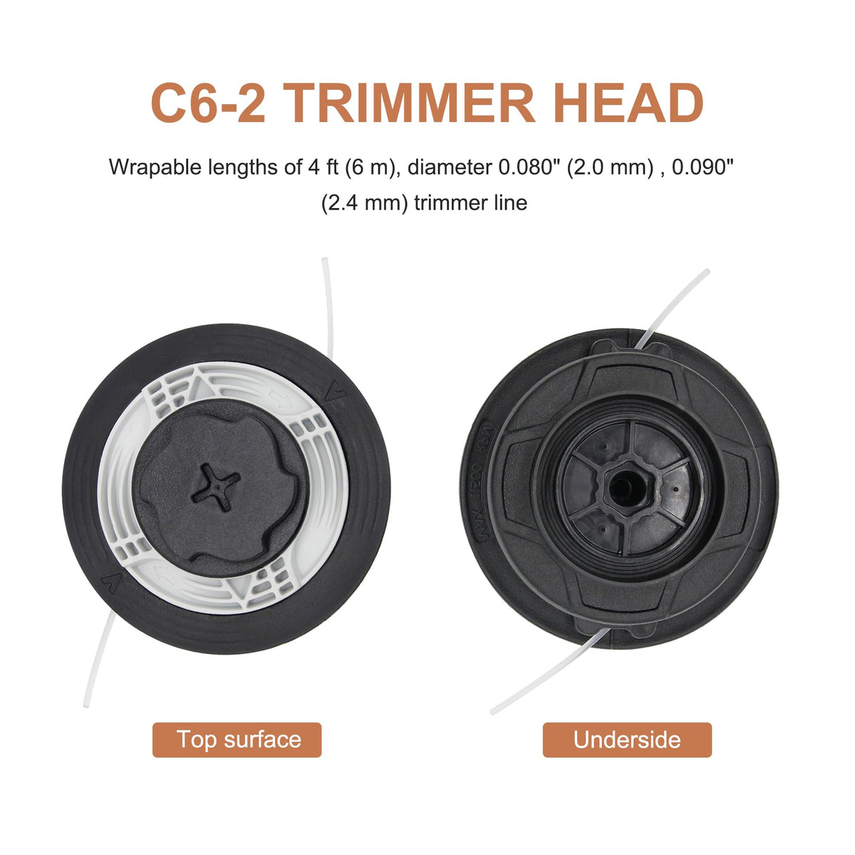 Powswopx C6-2 with auto line-adjustment for effortless cutting sessions.