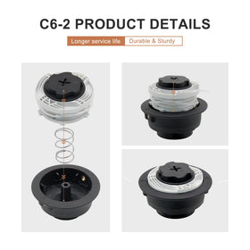 Powswopx C6-2 uses M8x1.25 threads with multiple line options.