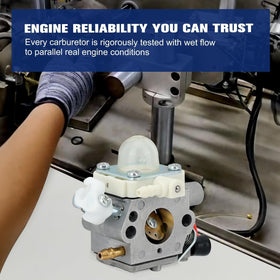 Powtol included air filter preserves clean airflow during operation