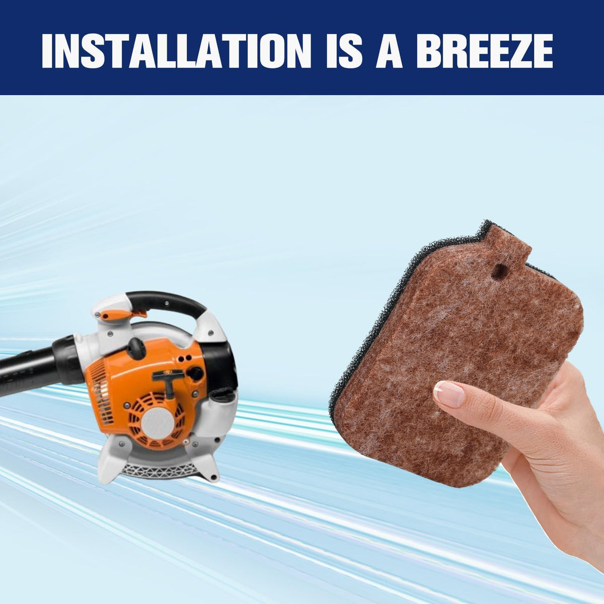 Powtol BG55 installation made easy, swap without specialized tools.