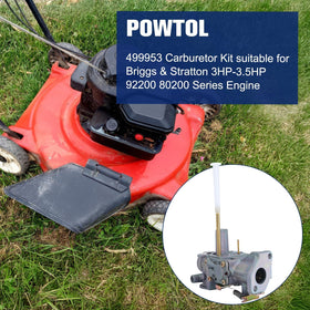 Powtol foam filter for 499953 kit enhances filtration and engine protection.