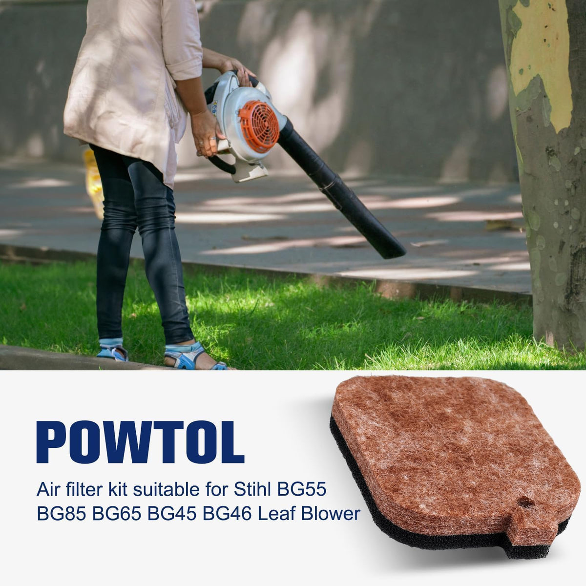 Powtol BG55 fuel filter, preserves clean fuel flow for reliable starts.