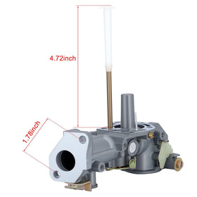 Powtol spark plug included with carburetor for reliable starts.