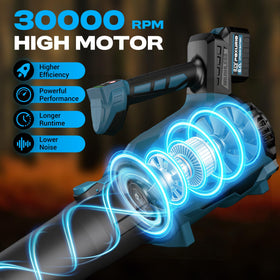 POXURIO blower tubes and extension for versatile cleaning