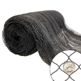 POYEE bird netting protecting chicken coop from hawks with breathable 1-inch mesh