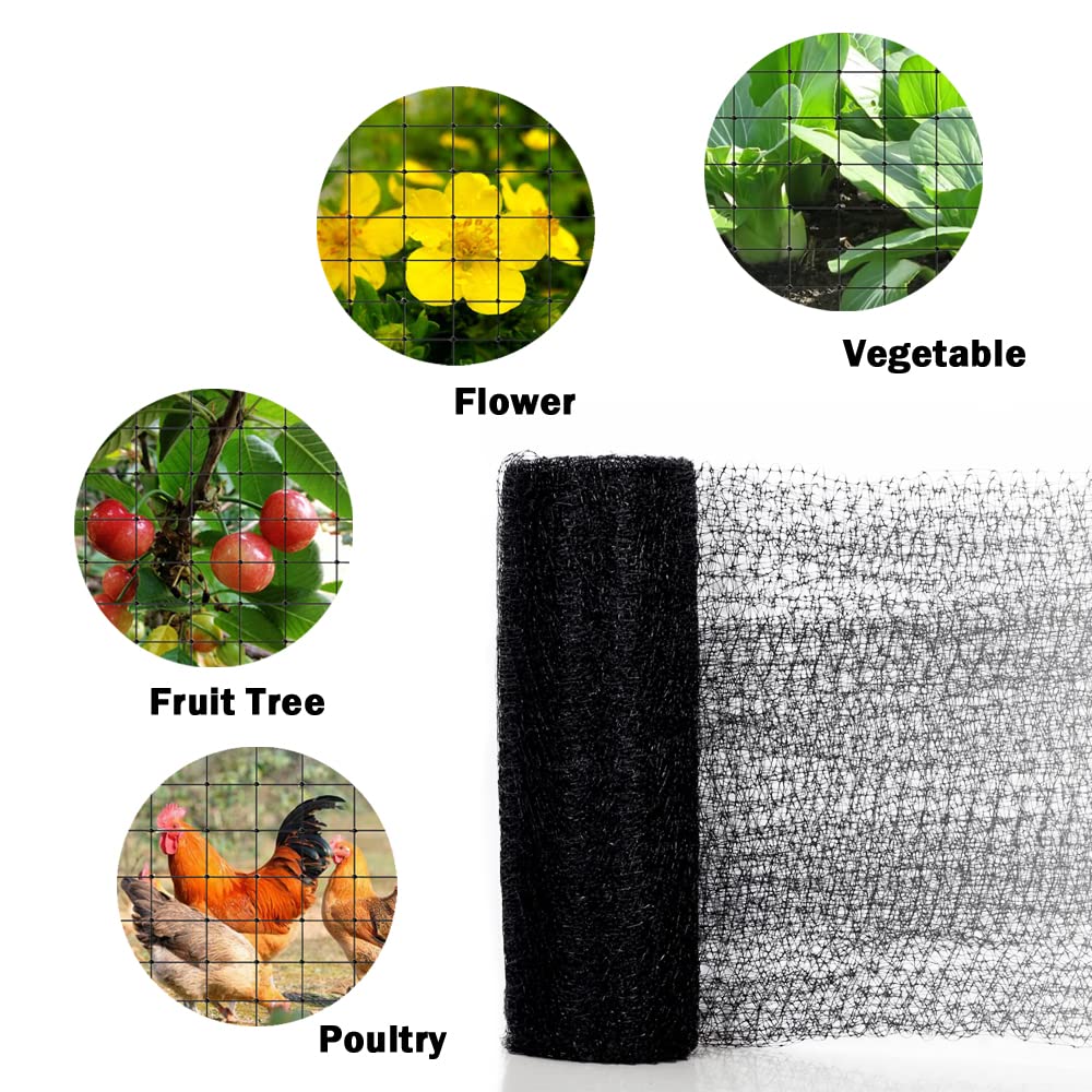 POYEE reinforced-edge netting offers durable, long-season garden protection.
