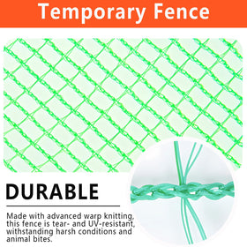 POYEE safety fence weather-resistant design enables quick setup
