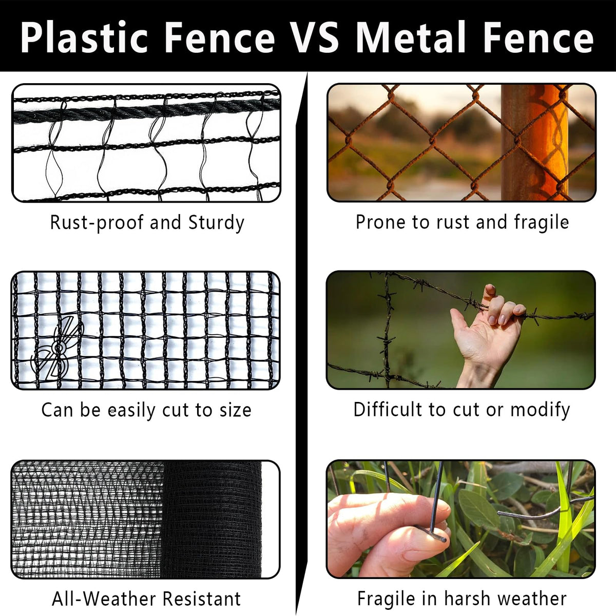 POYEE versatile barrier for gardens, pools, orchards and poultry