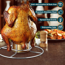 P&P CHEF easy-to-clean rack for grilling and oven baking.