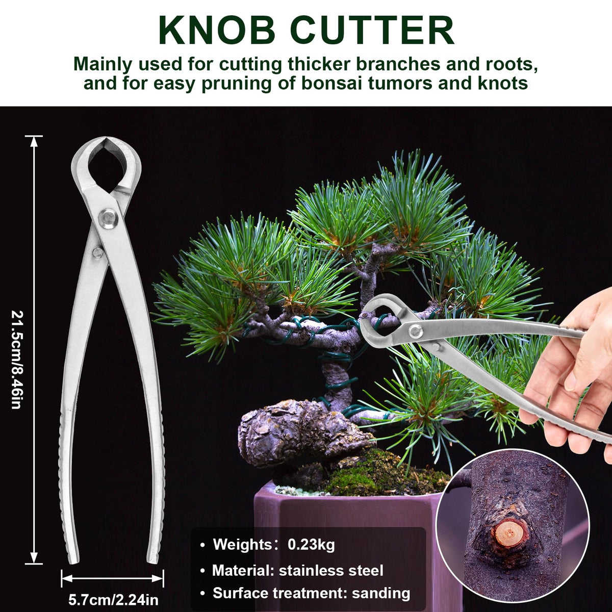 ppkbbeb bonsai ball joint shear for smooth contouring.