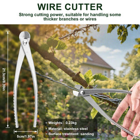ppkbbeb bonsai concave cutter for healing cuts.