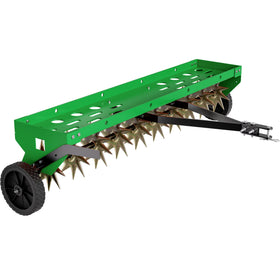 PPOLB 48-inch spike aerator spikes enable deep soil penetration for healthier turf