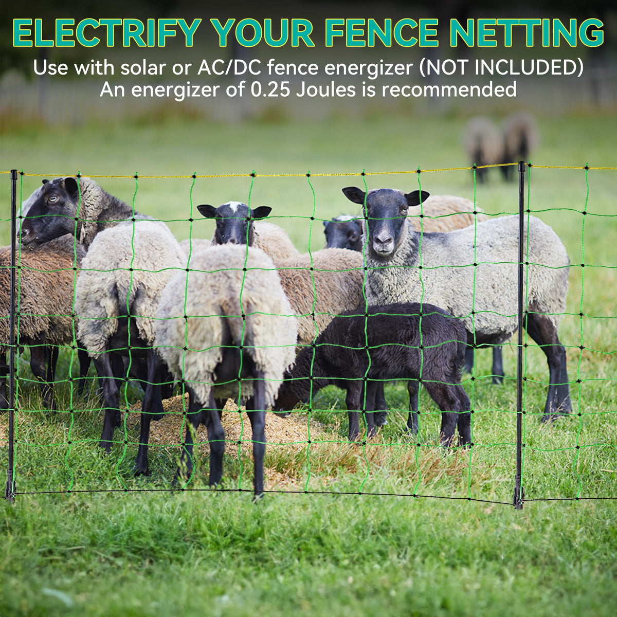 PPOLB lightweight design makes repositioning effortless for crops or pasture.