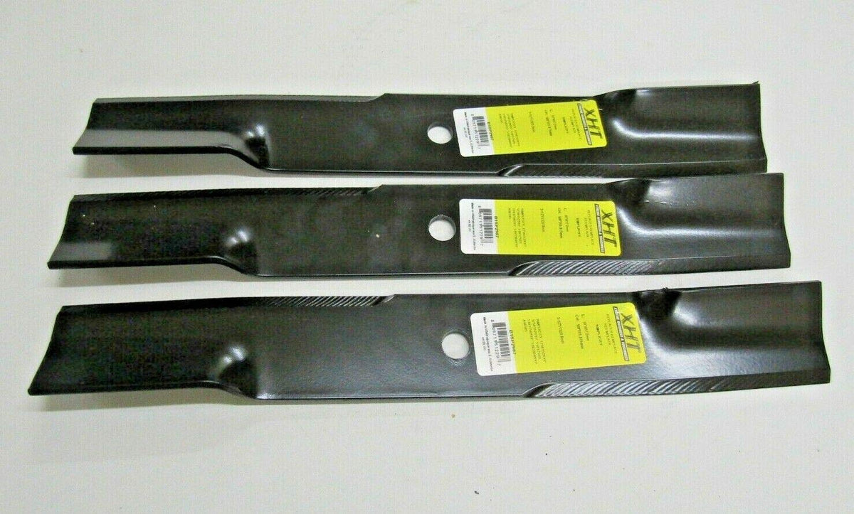PPP XHT 3 blades package for Simplicity mower, enhanced hardness and durability.