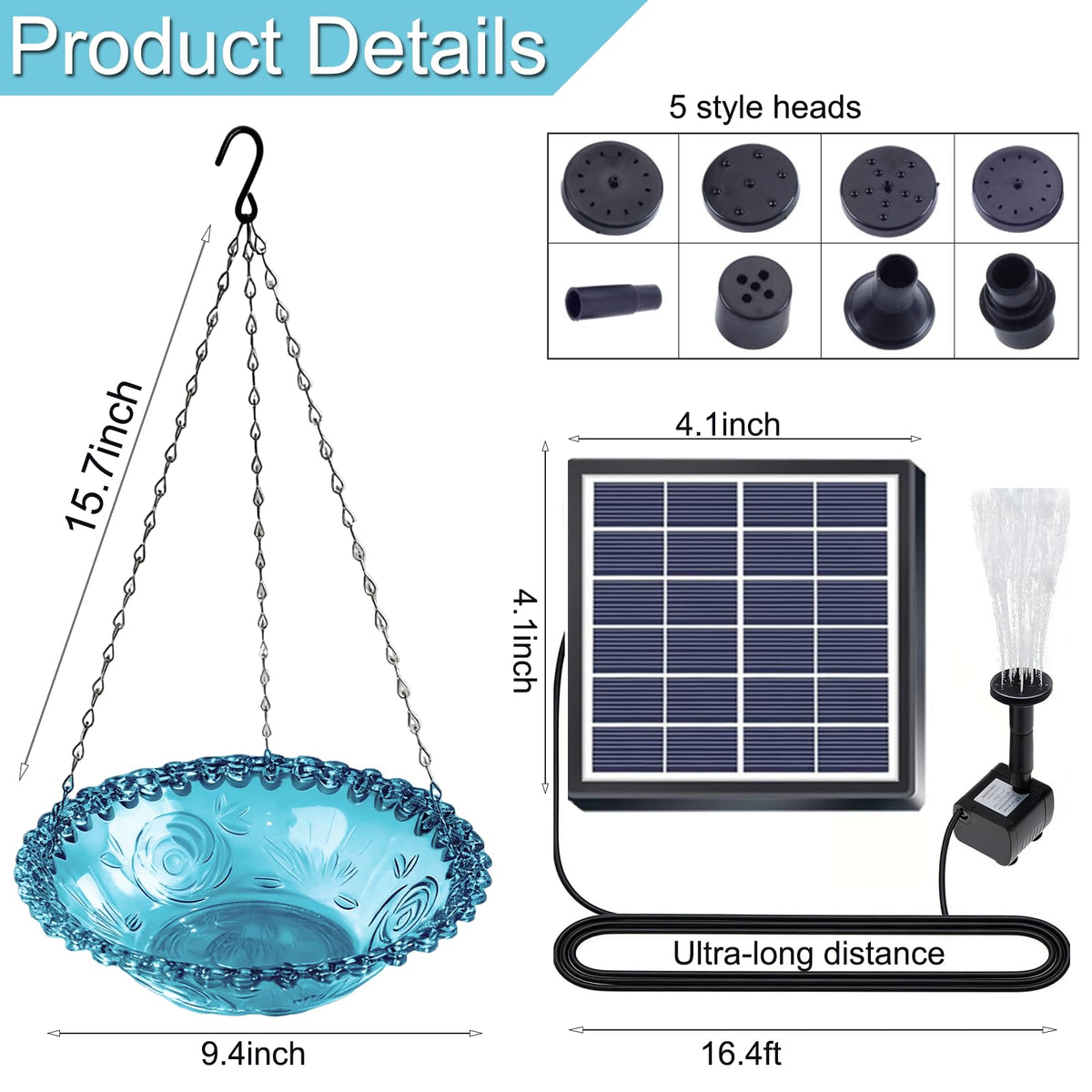 PQSQRJU pqsqrju-solar-panel-16-4ft-cord demonstrates extended sun-powered operation.