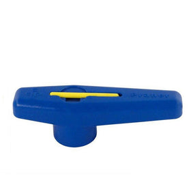 Praher Plastics SU150-1B handle, front view, easy valve operation