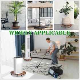 PRAQECZ two assembled plant caddies ready to use