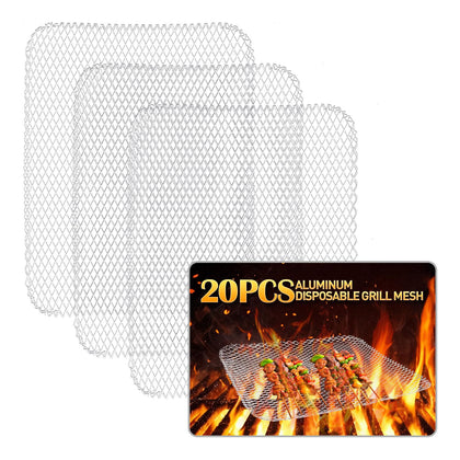 PRC STANDARD disposable grill topper 16x12 mat for effortless outdoor grilling cleanup
