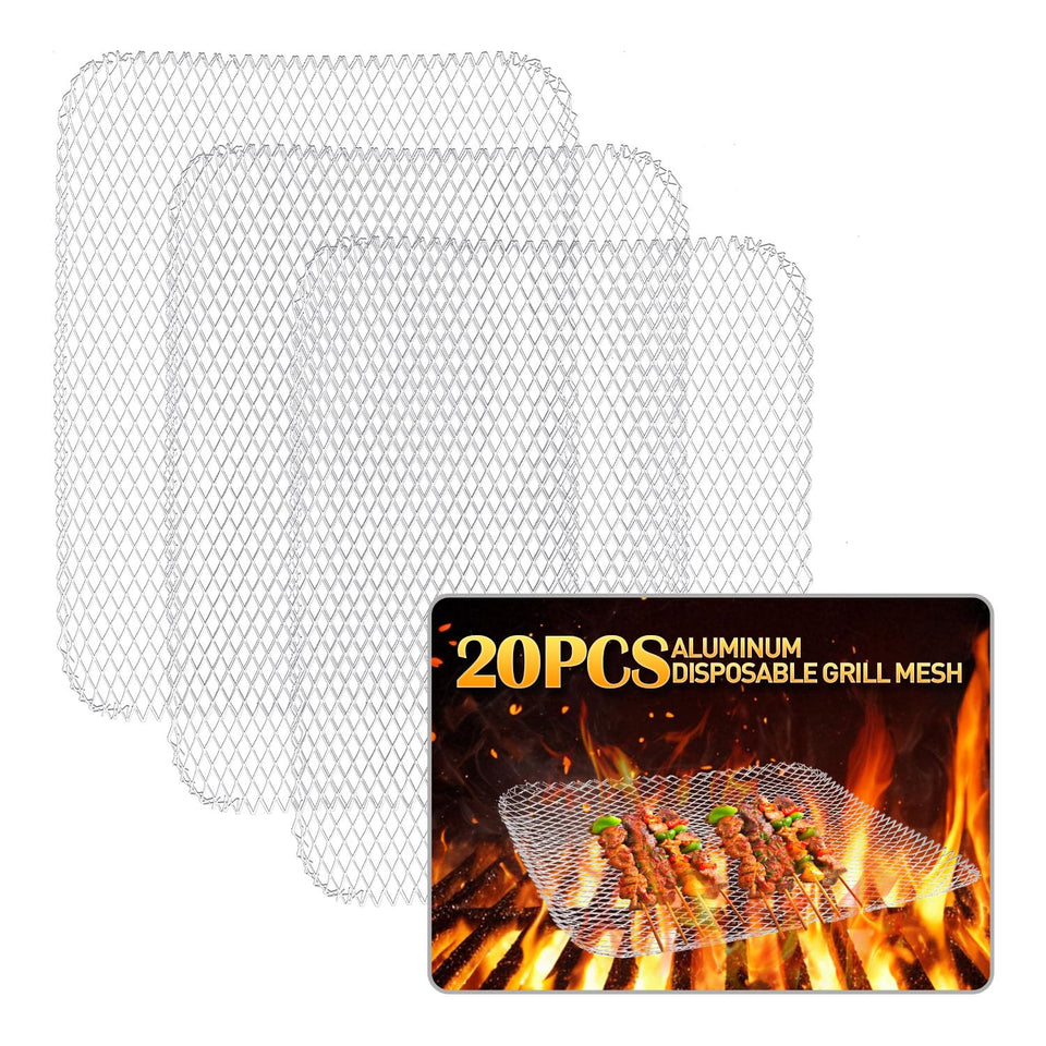 PRC STANDARD disposable grill topper 16x12 mat for effortless outdoor grilling cleanup