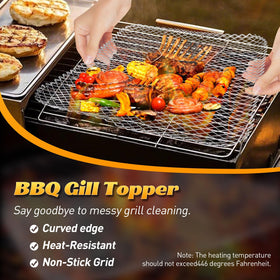 PRC STANDARD PTFE-free disposable grill mats ensure safe cooking surfaces