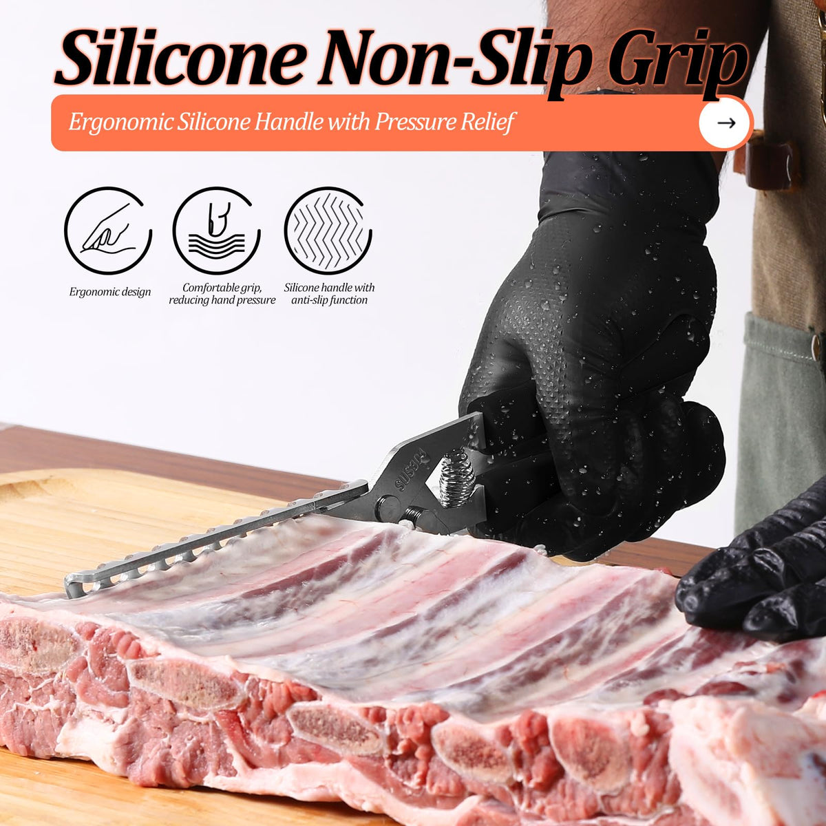 PRC STANDARD rib skinner dishwasher safe for quick cleanup
