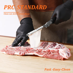PRC STANDARD rib skinner durable 304 stainless steel for rib prep